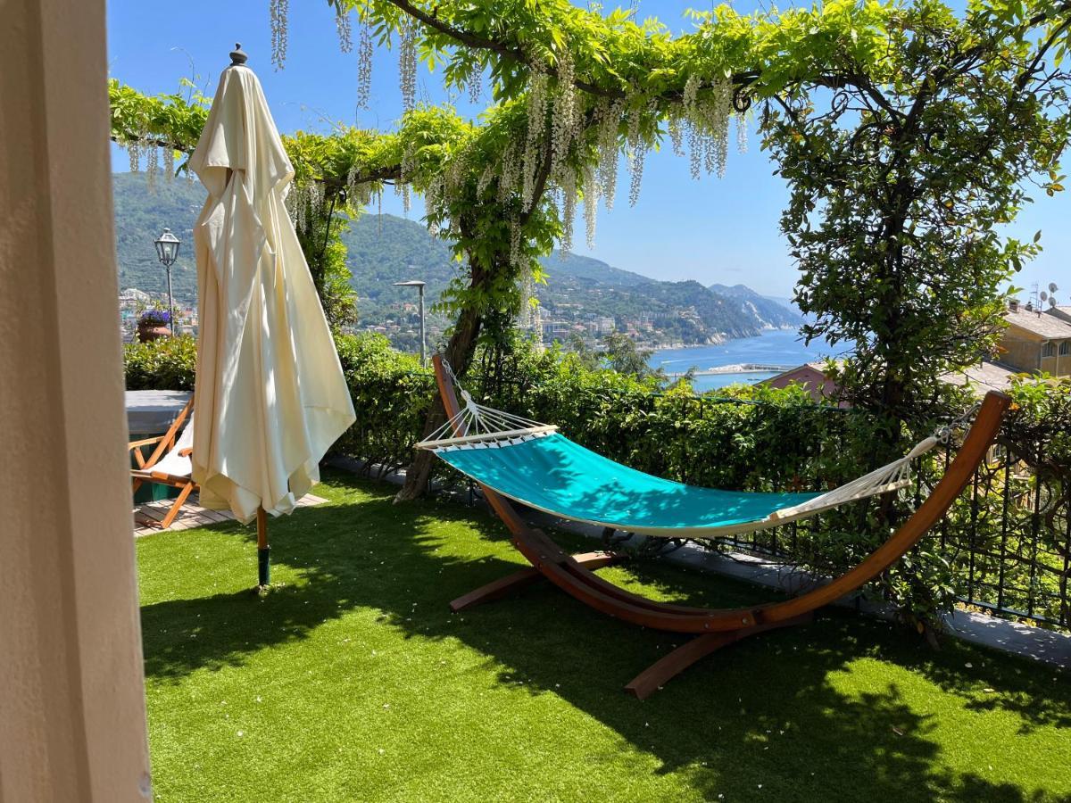 Villa Mares - Sea View, Free Garage Rapallo Eksteriør billede